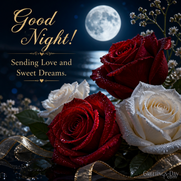 Good Night! Sending Love and Sweet Dreams