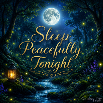 Sleep Peacefully Tonight
