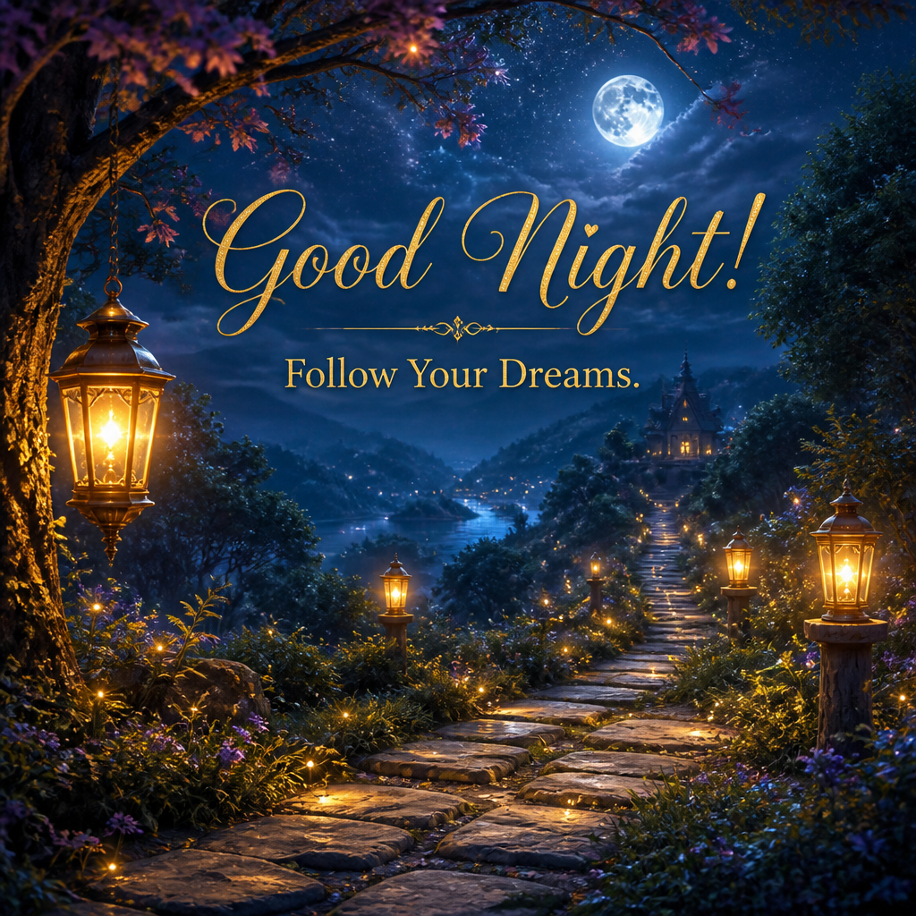 Good Night! Follow Your Dreams