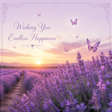 Wishing You Endless Happiness