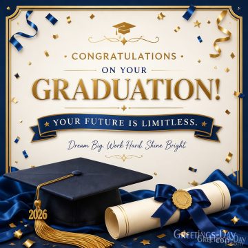 🎓 Inspirational Graduation Wishes