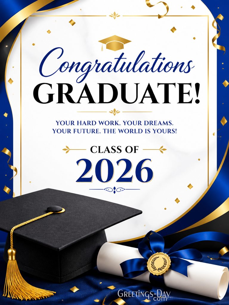 Congratulations on your Graduation, Class of 2026!