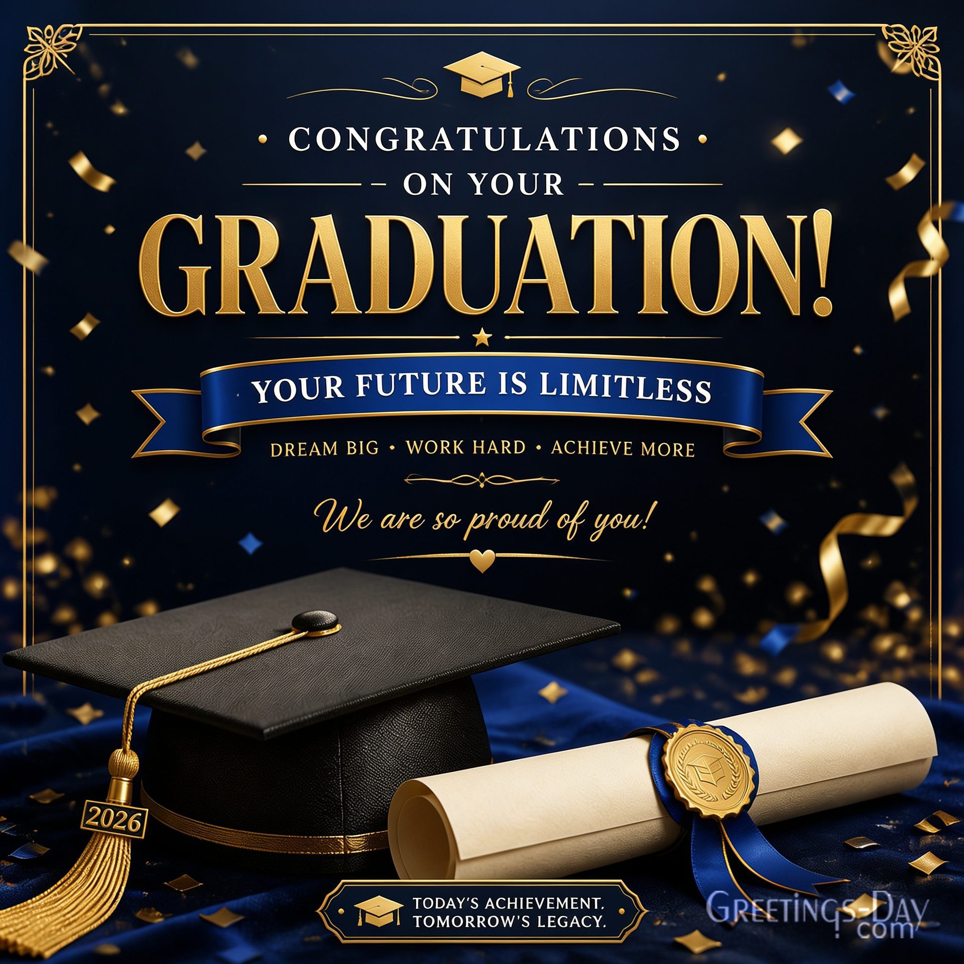 Proud Graduation Wishes