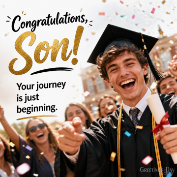 We Are So Proud of You Today