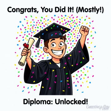 You Earned a Degree and a Nap