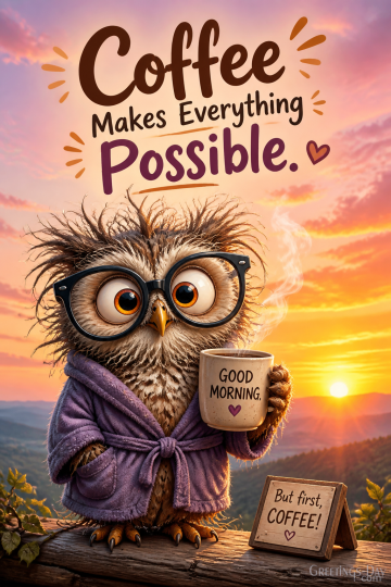 Coffee Makes Everything Possible