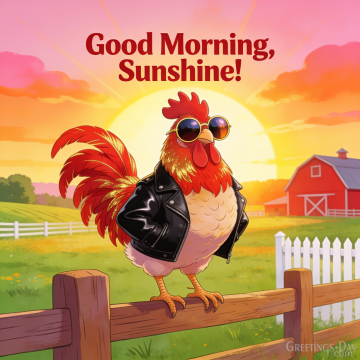 Cute Animals, Big Smiles, Great Morning