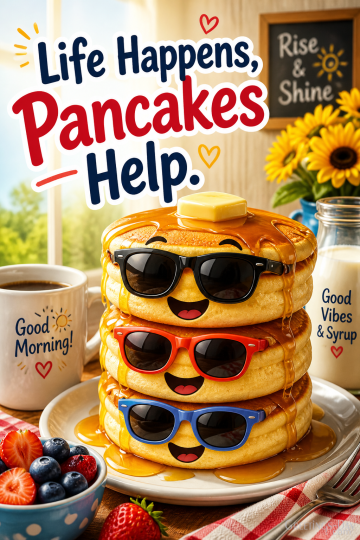 Life Happens, Pancakes Help