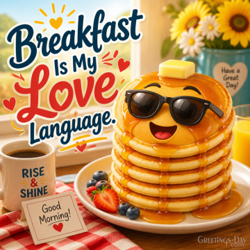 Breakfast Is My Love Language