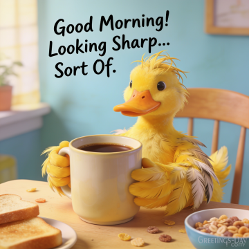 Looking Sharp… Sort Of