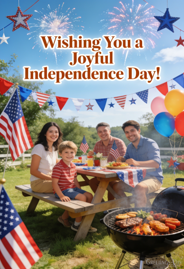 Wishing You a Joyful Independence Day!