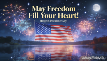 May Freedom Fill Your Heart!