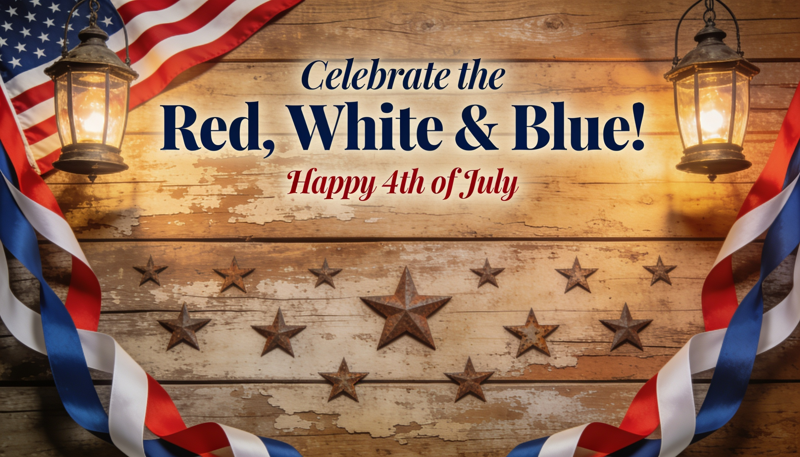 Celebrate the Red, White & Blue!