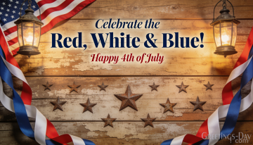 Celebrate the Red, White & Blue!