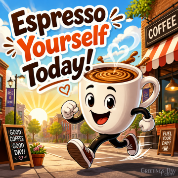 Espresso Yourself Today