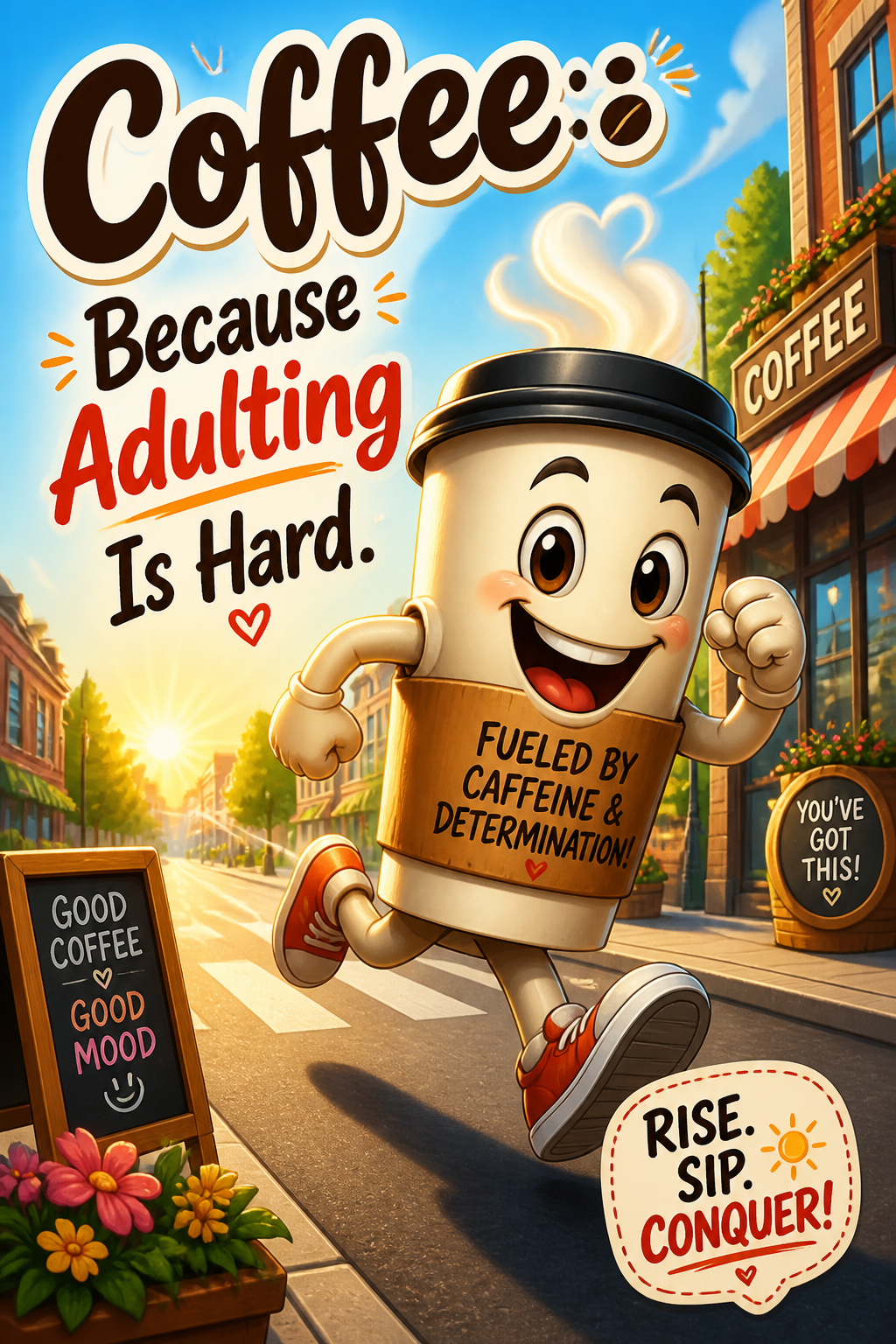 Coffee: Because Adulting Is Hard