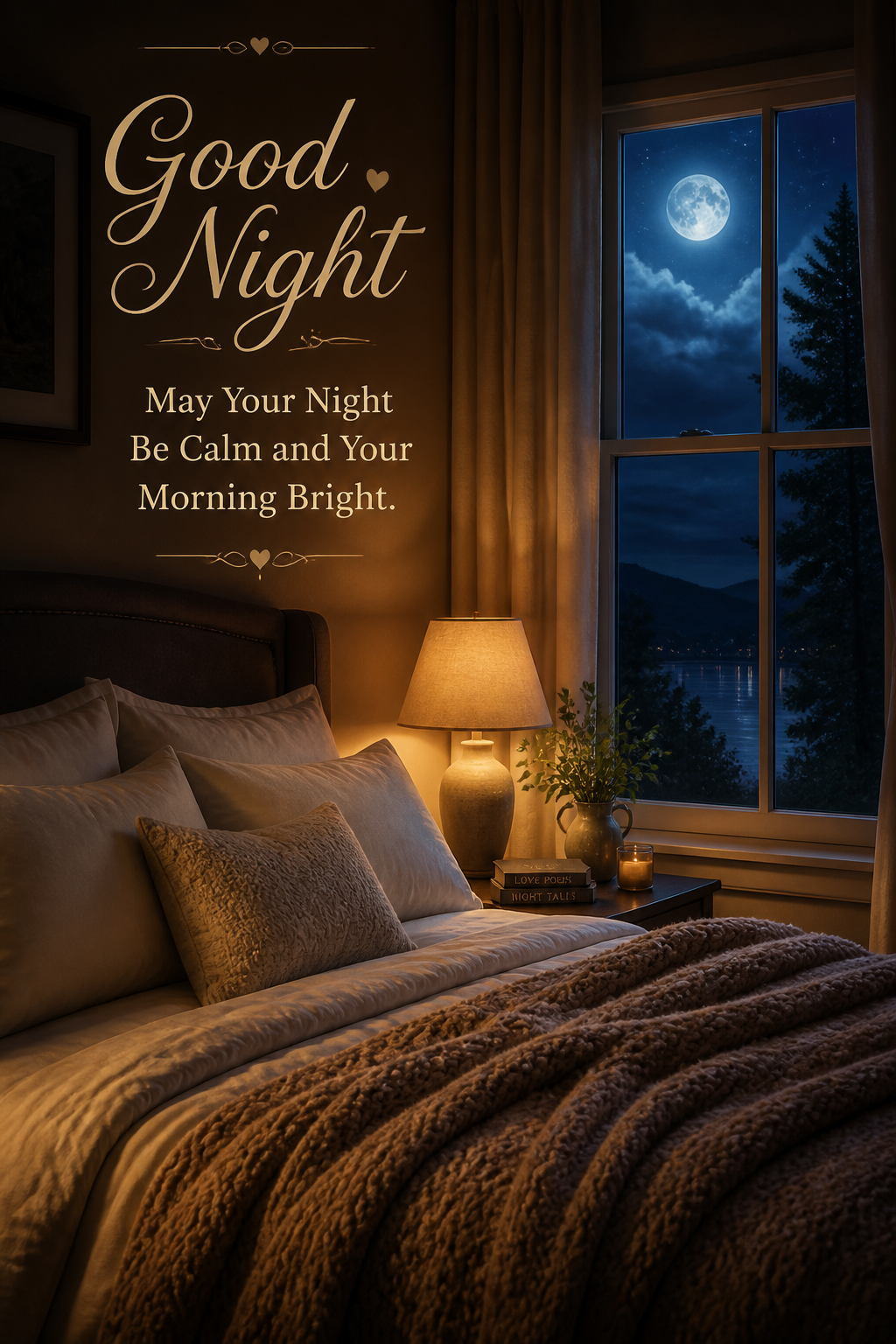 May Your Night Be Calm and Your Morning Bright