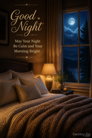 May Your Night Be Calm and Your Morning Bright