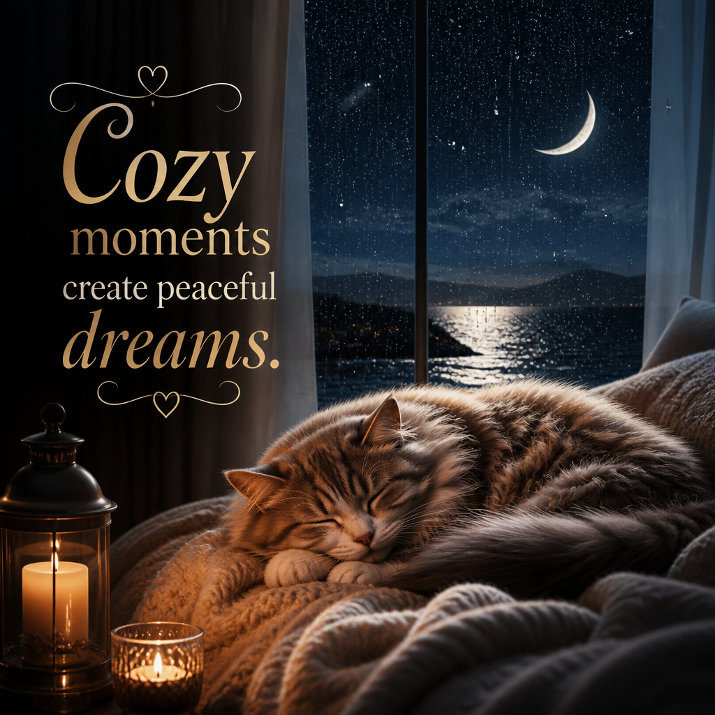 Good Night Quote – Peace Always Begins with a Quiet Night