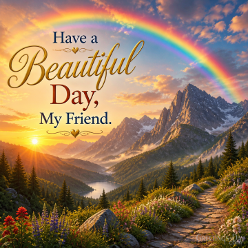 Wishing You a Day Full of Beautiful Moments