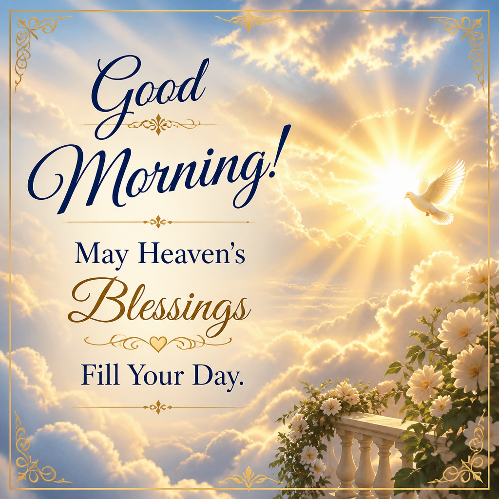 May Heaven’s Blessings Fill Your Day