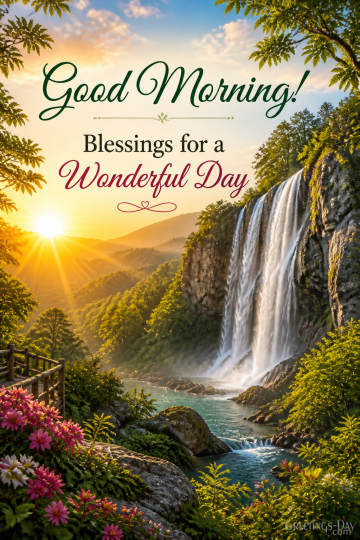 Blessings for a Wonderful Day