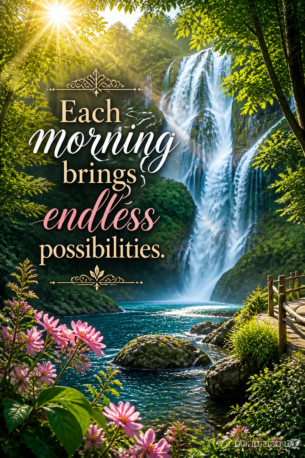 Each Morning Brings Endless Possibilities