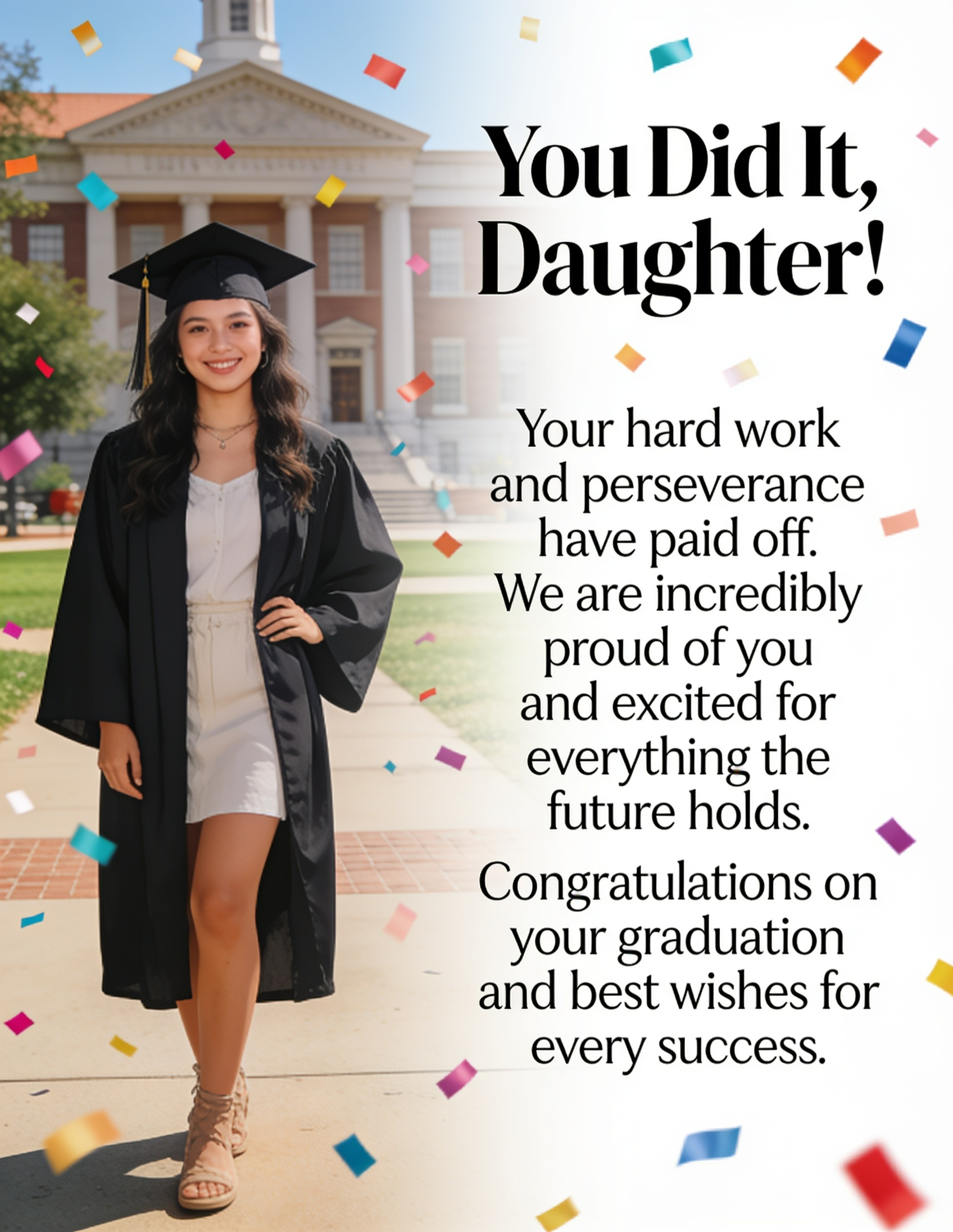 Your Hard Work Has Paid Off