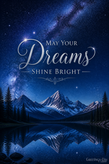 May Your Dreams Shine Bright