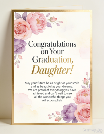 Congratulations and Best Wishes