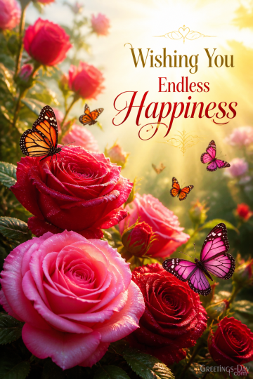 Wishing You Endless Happiness