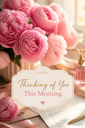 Thinking of You This Morning