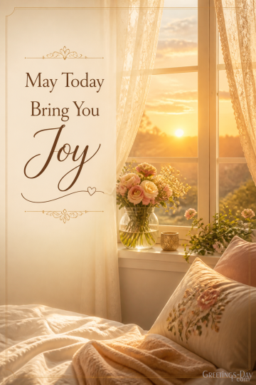 May Today Bring You Joy