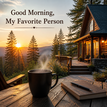 Good Morning, My Favorite Person