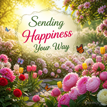 Sending Happiness Your Way