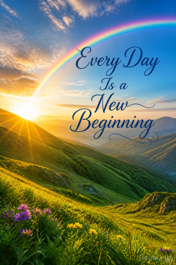 Every Day Is a New Beginning