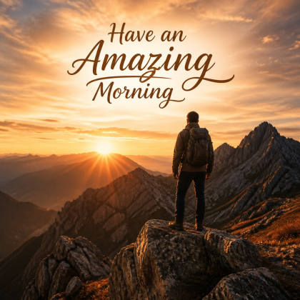 Have an Amazing Morning