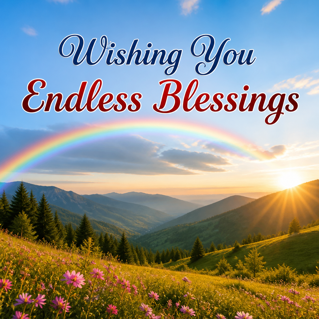 Wishing You Endless Blessings