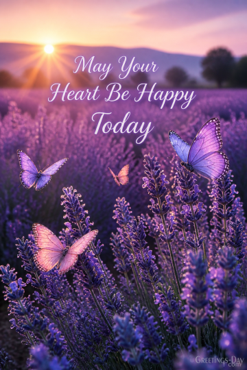 May Your Heart Be Happy Today