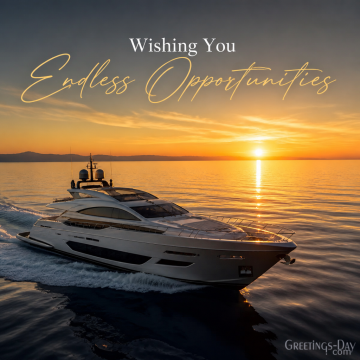 Wishing You Endless Opportunities