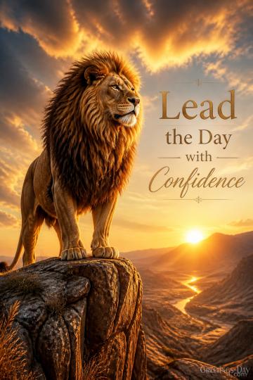 Lead the Day with Confidence
