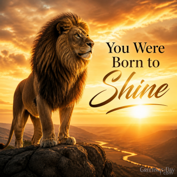 You Were Born to Shine