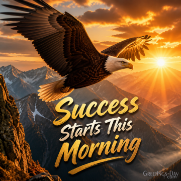 Success Starts This Morning