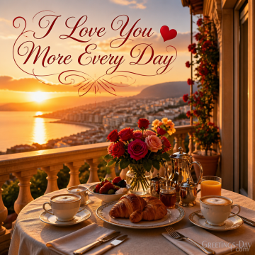 I Love You More Every Day