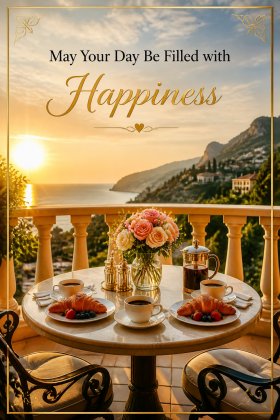 May Your Day Be Filled with Happiness