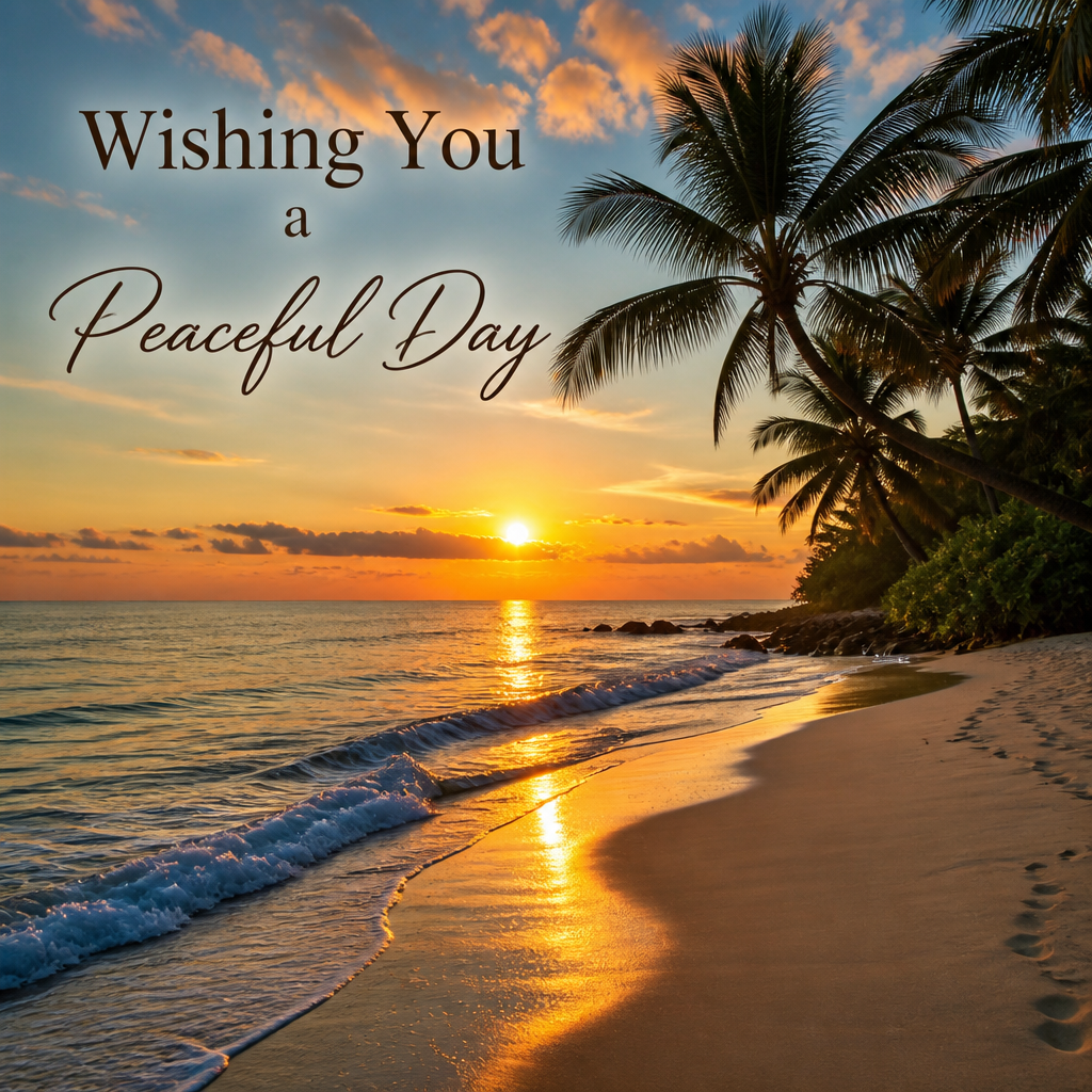Wishing You a Peaceful Day
