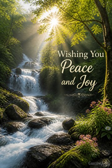 Wishing You Peace and Joy