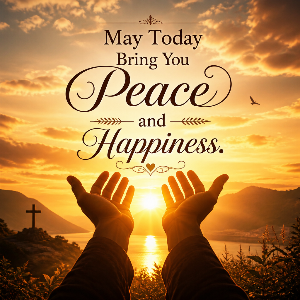 May Today Bring You Peace and Happiness