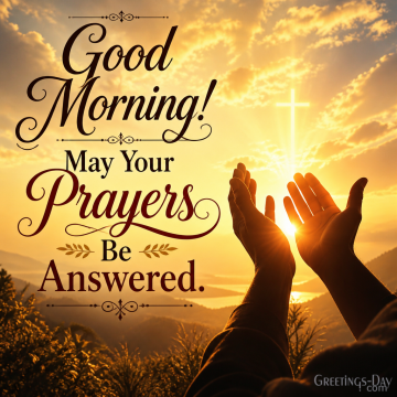 May Your Prayers Be Answered