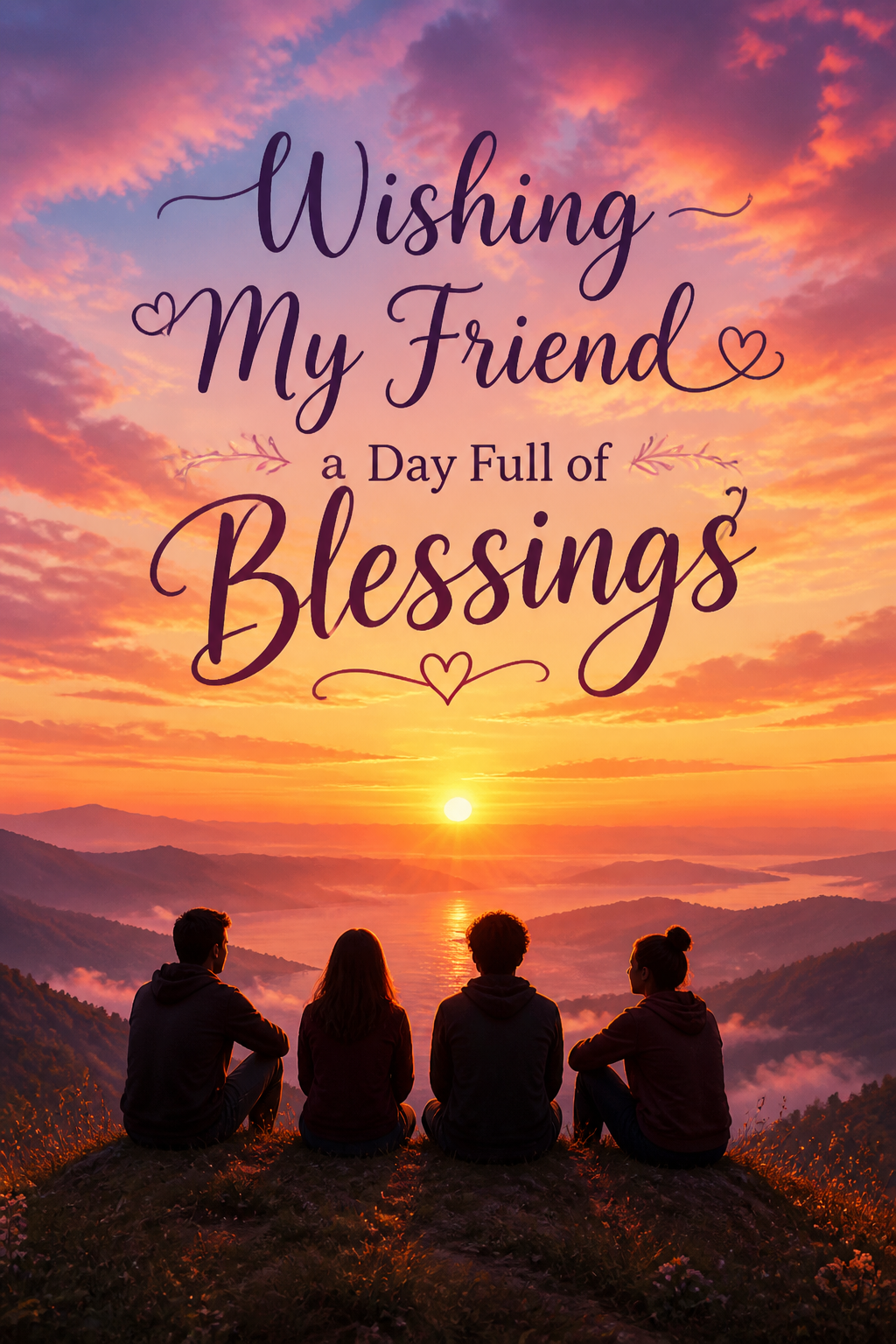 Wishing My Friend a Day Full of Blessings